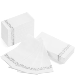 Hand Towels With Border (100 Count)